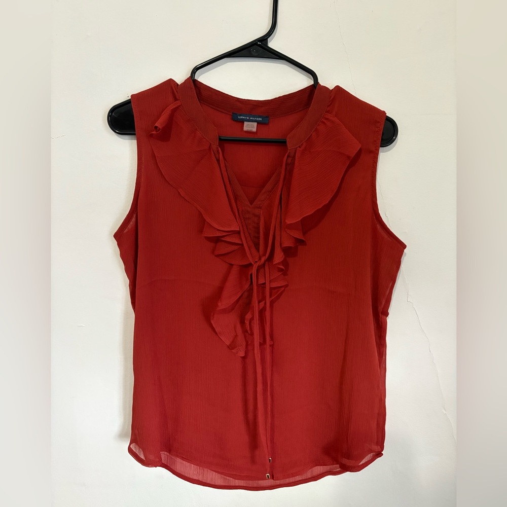 Tommy Hilfiger Ruffle Blouse